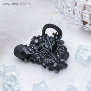 Краб пластик Бабочки 5*3,5 см см микс 12 шт/уп АК-764 — изображение 2