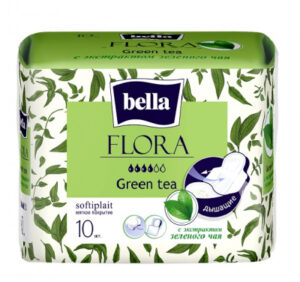 Белла FLORA 10 шт с ароматом  зел.чай 36 шт/уп BE-012-RW10-098