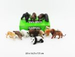 Животные дикие (тигр,лев,медведь,бегемот,обезьяна) 1шт/уп Цена за 1 шт 16088A