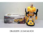 Машина-робот на батарейках трансформер со светом и музыкой 22*9*8см 	483-31
