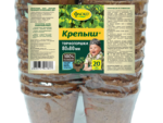 Торфгоршки Крепыш 80*80 круглые ( 1 шт=20 торфгоршков ) 15 шт/уп