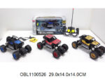 Машина р.у. металл. вездеход, колеса на пружине 3 цвета 29 см 6688-137A/135510