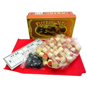Лото русский язык 9,5*2,3 см 9070-2  /W9090