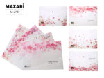Папка на кнопке CHERRY BLOSSOM, 21х29,7 см, пластиковая, 4 диз. 12 шт/уп М-2787