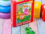 Пазл Сказки колобок 54 элемента 13*19 см 36 шт/уп
