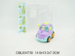 Машина с водителем 14 см   инерц. 3 цвета 1 шт в пакете № 168-23B