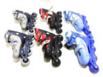 Ролики 4 колеса 3 цвета 39-42 (син, крас, метал) ролики 4 колеса 3 цвета 39-42 (син, крас,метал) 705
