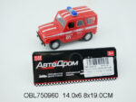 Машина инерц. джип-пожарная охрана открываются двери русск.яз 14*7*19см 6622-2F