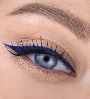 Подводка-фломастер LuxVisage для глаз  PERFECT COLOR waterproof 14H matt finish(Blue) Т044 18 шт/уп — изображение 3