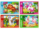 Пазл 54 эл. "Волшебный мир животных" П54-2615 5018016