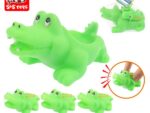 Набор "Крокодильчики-пищалки" для ванны, 4 шт. в сетке 16*10*9 см.200191460