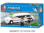 Конструктор Sluban лимузин 135 дет. русск.яз № M38-B0323