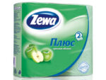 ***Туалетная бумага  ЗЕВА ПЛЮС яблоко 2-х сл. 4-х рул  Спец Цена !