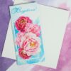 Открытка "Поздравляем!" пионы, 10 х 21 см 2732838