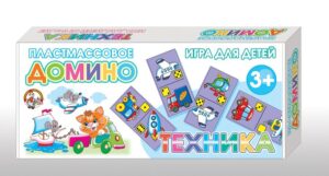 Домино пластмассовое "Техника", 23,5*10*4 см 00625/ДК