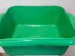 Таз пищевой прям-й с ручками 18л "ЧУДО"зеленый 10шт/уп MPG5590