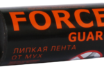 Лента липкая от мух Force guard Черная 100 шт/уп