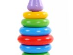 Пирамидка детская пластик Бочка PL17022