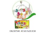 Погремушка карусель с музыкой на кроватку 5403