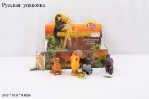 Животные домашние 20 шт/коробка русск.яз PlaySmart, Арт.7582