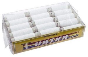 Нитки белые 30 шт/уп