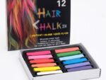 Мелки для волос 12 цветов   4614740   (радужные)