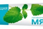 Зубная паста " Мятная" освежающая мята 90 гр 48 шт/уп