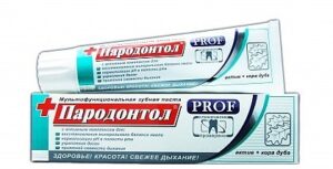 Пародонтол ПРОФ 130 мл Актив + Кора Дуба  24 шт/уп С-388