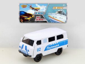 Машинка инерц. "Полиция" Буханка в/п 21*19*8 см.M9566