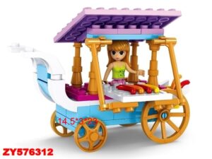Конструктор "Кафе на колёсах" 79 дет. в/п 14,5*3*23 см ZY576312