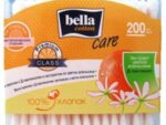 Ватные палочки Белла с Д-пантенолом и экстр. апельсина 200 шт банка 48 шт/уп.ВС-081-Р200-102