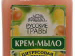 Русские травы 500 мл жидкое мыло с доз. Цитрусовая Свежесть 12 шт/уп