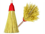 Метла полипропил. круглая большая улучшенная с черенком №10  "Вира"