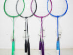 Бадминтон металл. 2 шт + воланчик 4 цвета 25767-8В/149930
