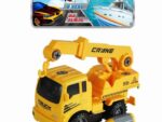 Конструктор для маленьких Грузовик с краном, в/п 19*22 см. M0024