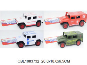 Машина инерц. Скорая помощь двери открываются 20см J0099M/F/P/R-3