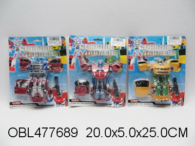 Трансформер Машина-Робот 3 вида лист 20*5*25 см № TD2018 / Код 136398