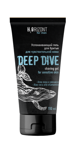 Гель для бритья 110 мл Успокаивающий DEEP DIVE 12 шт/уп