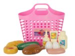 Игровой набор "Продуктовая корзинка", в наборе 12 предметов, сетка 25,5*9,5*21,5 см.У893