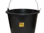 Ведро строительное 12л с оцинкованной ручкой с носиком 10шт/уп 1364