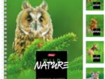 Тетрадь 48 л клетка спираль Животные "Wild Nature" 5 диз. 100 шт/уп ХАТБЕР