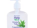 Хелп Жидкое мыло 300 мл с дозатором  Глицериновое 12 шт/уп 5-0367