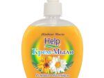 Хелп Жидкое мыло 300 мл с дозатором  Ромашка 12 шт/уп 5-0349