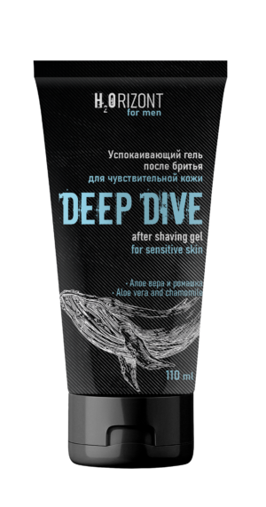 Гель после бритья  110 мл Успокаивающий DEEP DIVE 12 шт/уп