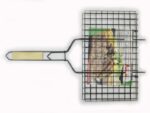 Решетка для барбекю  универсальная средняя 360*260*18 мм