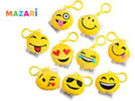 Брелок Смаилик EMOJI ROUND , ассорти 12 дизайнов 12 шт/скл  120 шт/уп М-2341
