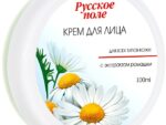 Крем для лица Русское поле с экстрактом Ромашки для всех типов кожи 100 мл 24 шт/уп арт. 010111