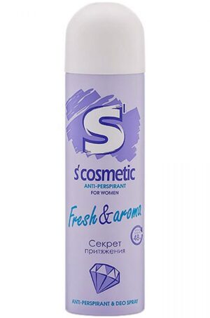 S"cosmetic дез Жен. Fresh & aroma145 мл 24 шт/уп 45-150