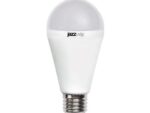 Лампа светодиодная РLED-SP JazzWay (тепл. бел . грушевидная ) A65 18 ВТ Е27 3000К 100 шт/уп