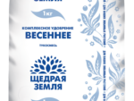 Удобрение Щедрая земля НЦС Весеннее 1 кг минеральное 20 шт/уп